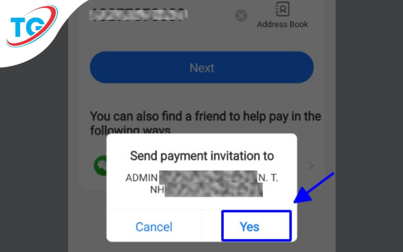 Nhấn Next để tiếp tục