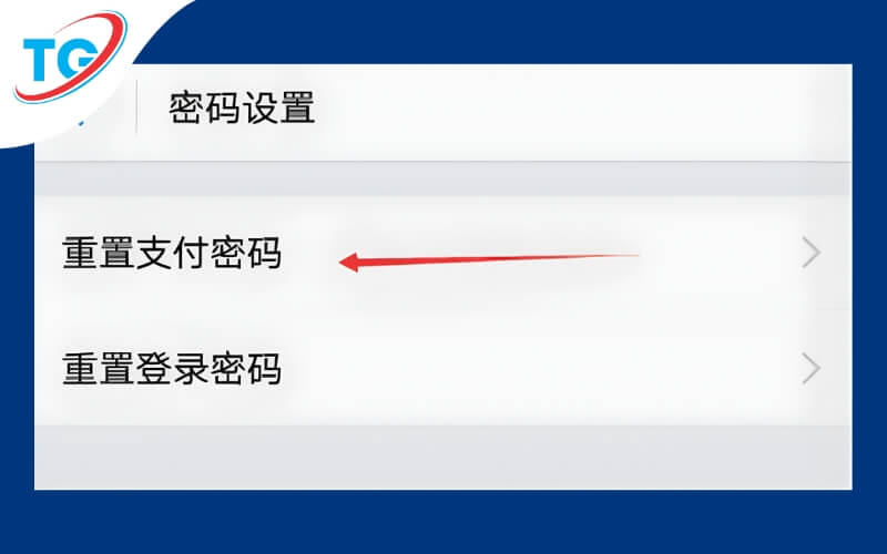 Lựa chọn mục quên mật khẩu