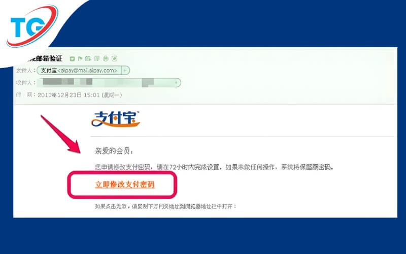 Chọn ô màu xanh để đổi mật khẩu